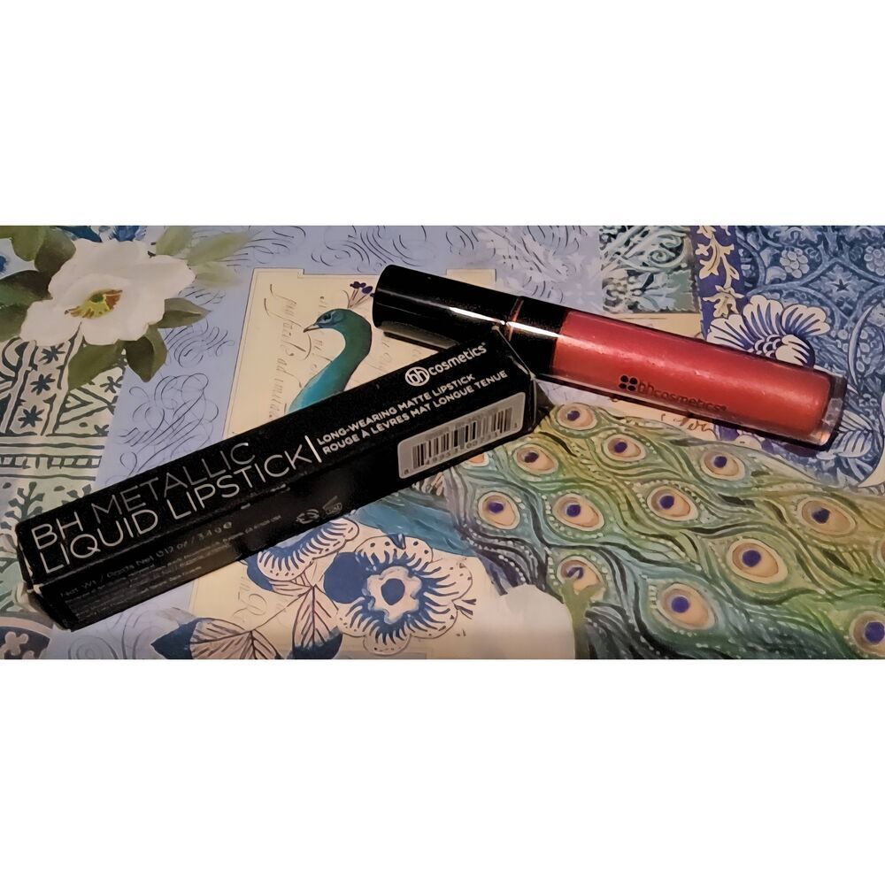NIB~BH COSMETICS Metallic Liquid Long Wearing Matte Lipstick in Ginger